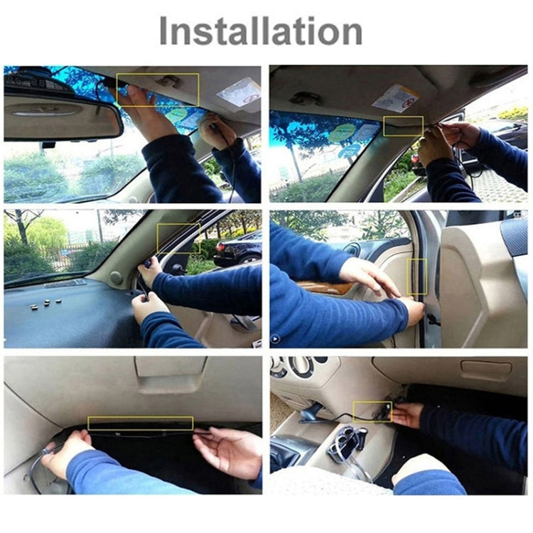 R310 2.7 inch Dual Lens Wide Angle Night Vision HD 720P Video Car DVR, Support TF Card (32GB Max) / Motion Detection / G-Sensor