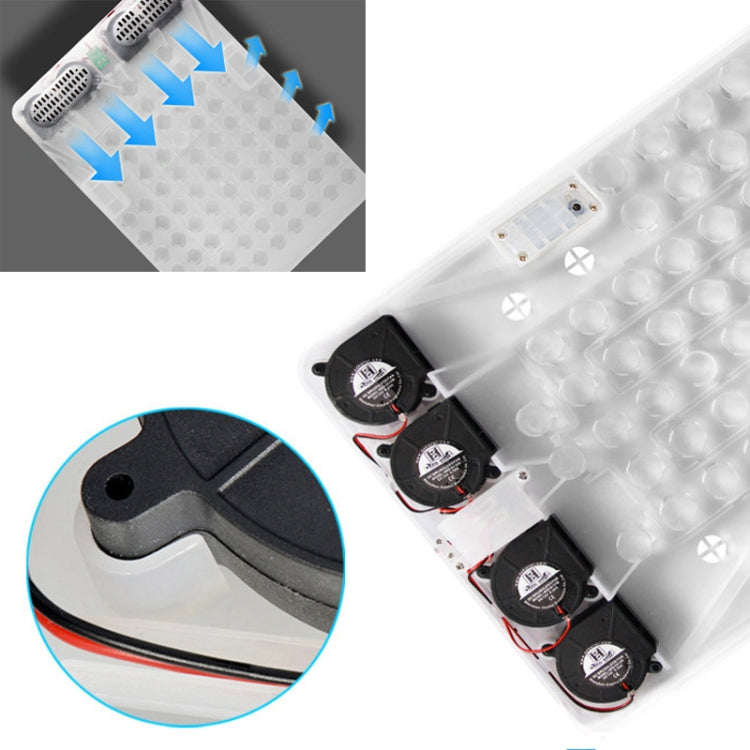 Car 12V Cushion Summer USB Breathable Ice Silk Seat Cover, Eight Fans + Ventilation and Refrigeration