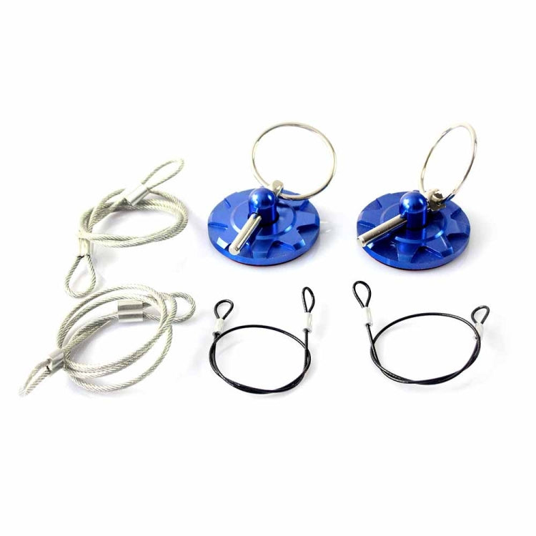 XH-6049 Car Universal Modified Racing Punch-free Aluminum Engine Hood Lock Cover