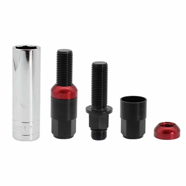 XH-AN005 Car Universal Modified Wheel M12 Reinforced Bolt 7075-T6 Forged Aluminum Alloy Reinforced Screw