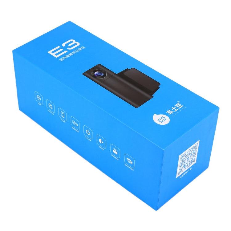 E3 Mini Car WIFI Dash Camera Hidden Vehicle Monitor HD 1080P Dashcam Video Recorder Camcorder Motion Detection, Support APP & TF Card
