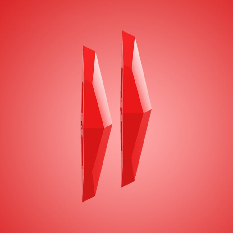 2 PCS Universal Car Screaming Bumper Rearview Mirror Anti-collision Strip Protection Guards Plastic Trims Stickers