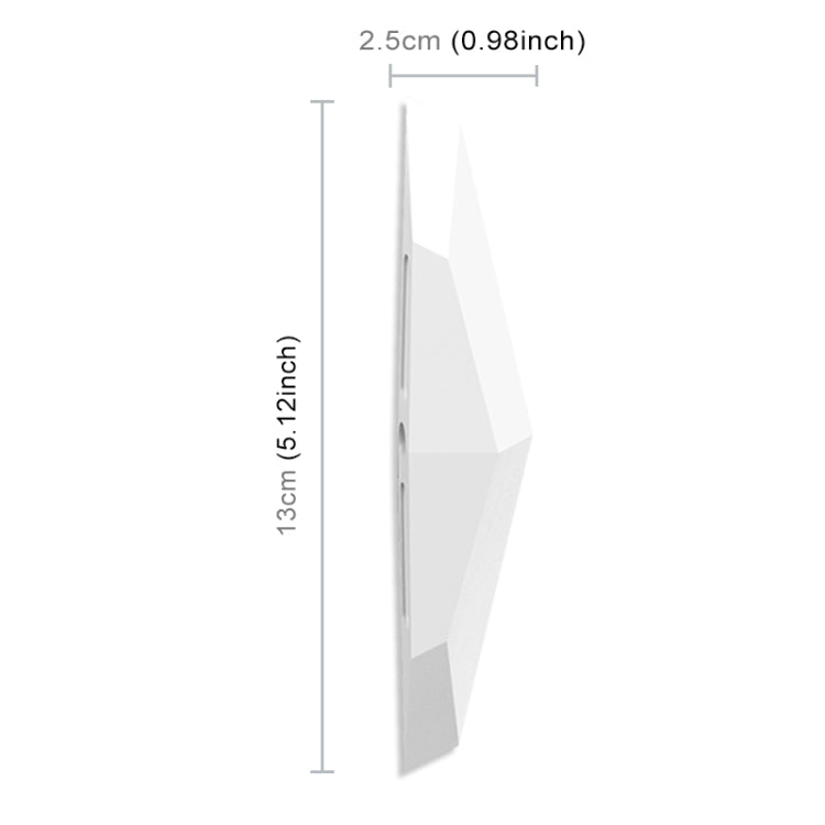 6 PCS Universal Car Screaming Bumper Door + Rearview Mirror Anti-collision Strip Protection Guards Plastic Trims Stickers