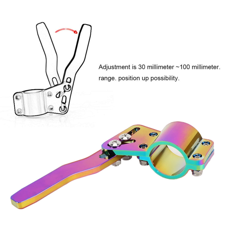 Car Signal Pole Steering Wheel Quick Dial Metal Rotating Rod Steering Signal Rod Extension