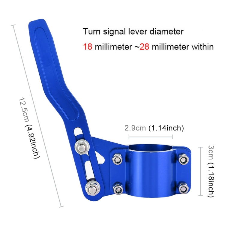 Car Signal Pole Steering Wheel Quick Dial Metal Rotating Rod Steering Signal Rod Extension