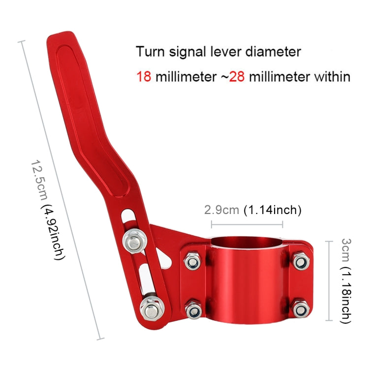 Car Signal Pole Steering Wheel Quick Dial Metal Rotating Rod Steering Signal Rod Extension