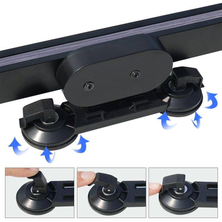 Car Press Retractable Windshield Sun Shade Block Sunshade Cover for Solar UV Protect, Size: 46cm