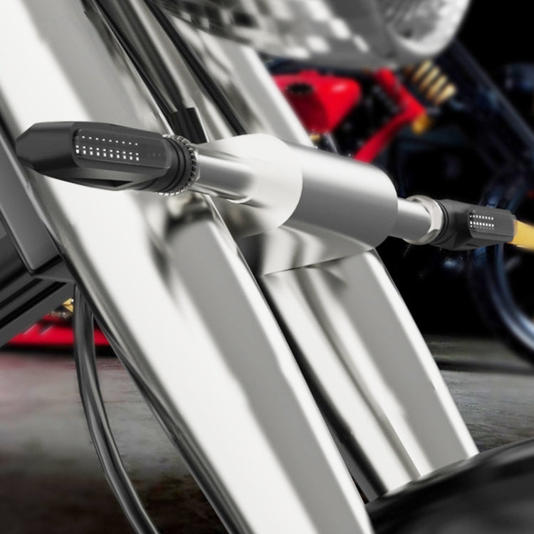 2 PCS D12V / 1W Motorcycle LED Waterproof Side Lights Turn Signal Light