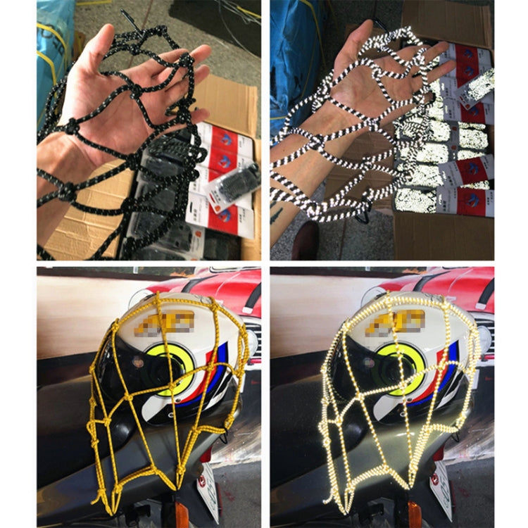 Motorcycle Reflective Helmet Net Fuel Tank Fix Net, Size: 40 x 40cm