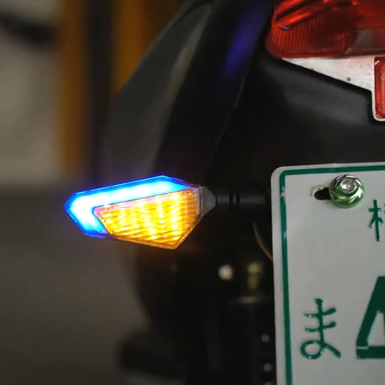 2 PCS DC 12V Motorcycle Daytime Turn Running Light