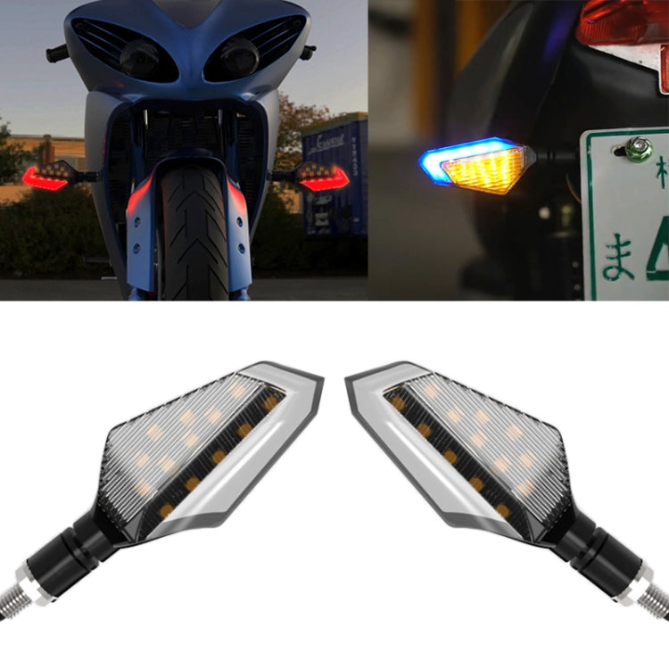 2 PCS DC 12V Motorcycle Daytime Turn Running Light