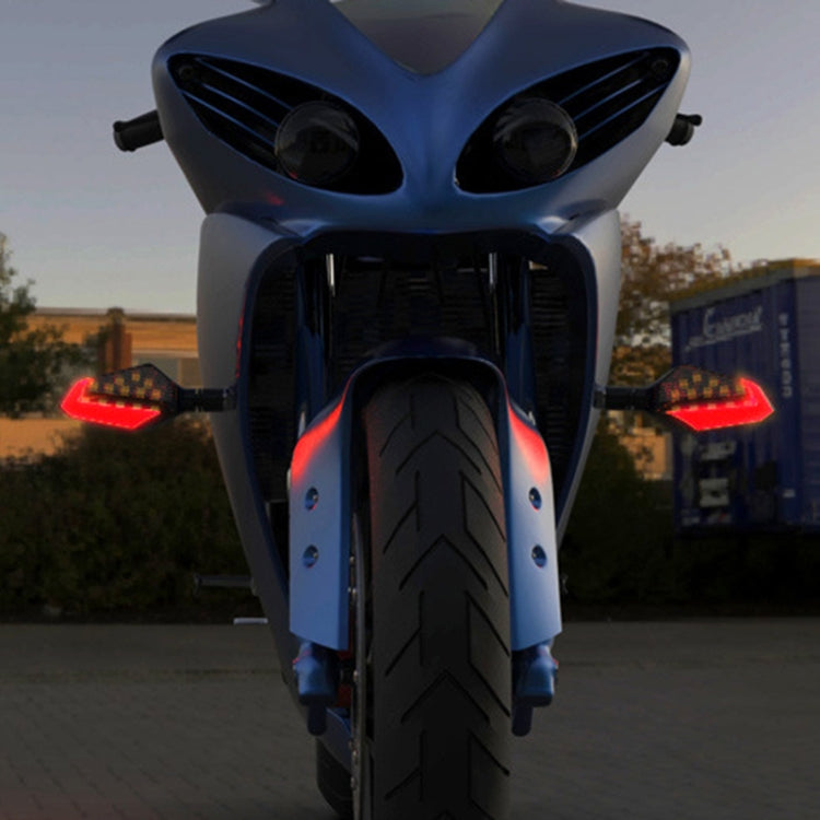 2 PCS DC 12V Motorcycle Daytime Turn Running Light