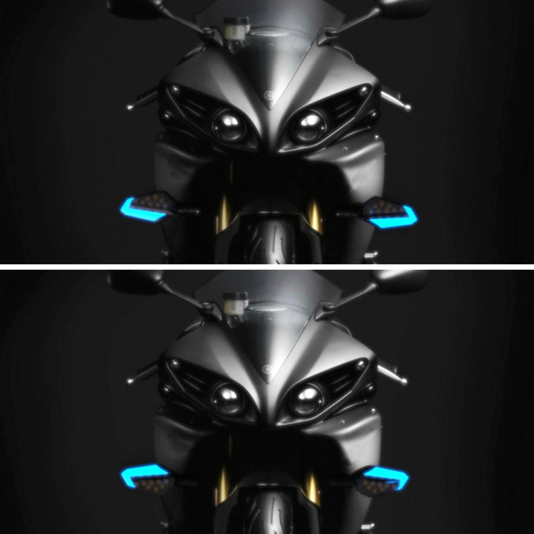 2 PCS DC 12V Motorcycle Daytime Turn Running Light