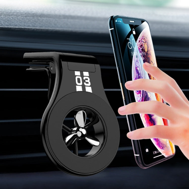 Car Air Outlet Strong Magnetic Suction Sticky Bracket with Aromatherapy