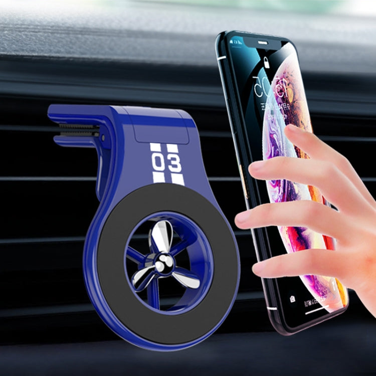 Car Air Outlet Strong Magnetic Suction Sticky Bracket with Aromatherapy