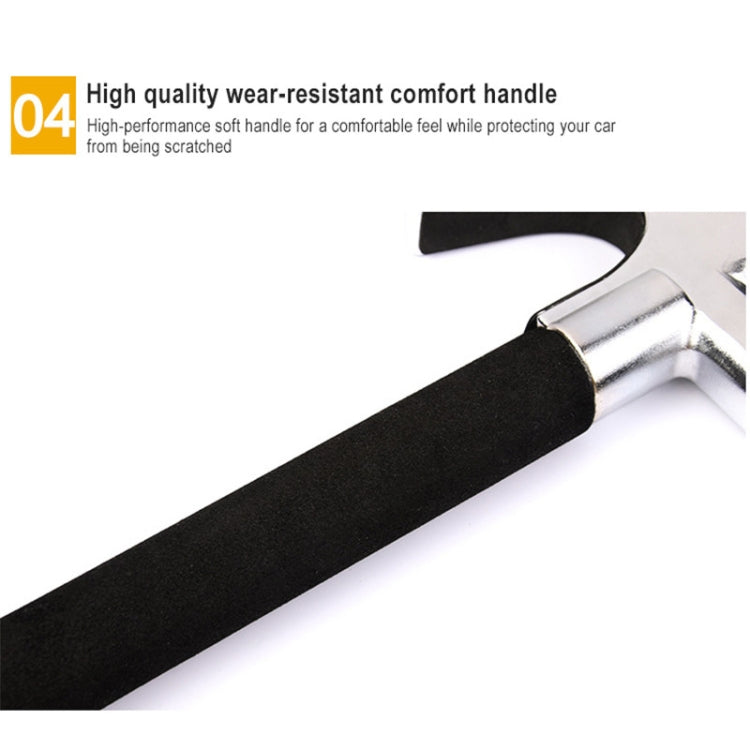 Car Adjustable Telescopic U Shape Steering Wheel Lock Anti-theft