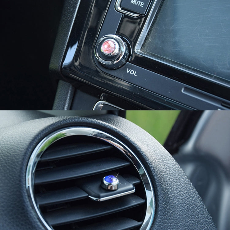 6 in 1 Car Diamond Sticker Set Personality Crystal Decoration