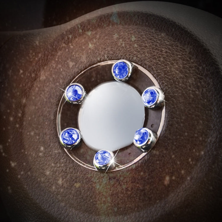 6 in 1 Car Diamond Sticker Set Personality Crystal Decoration