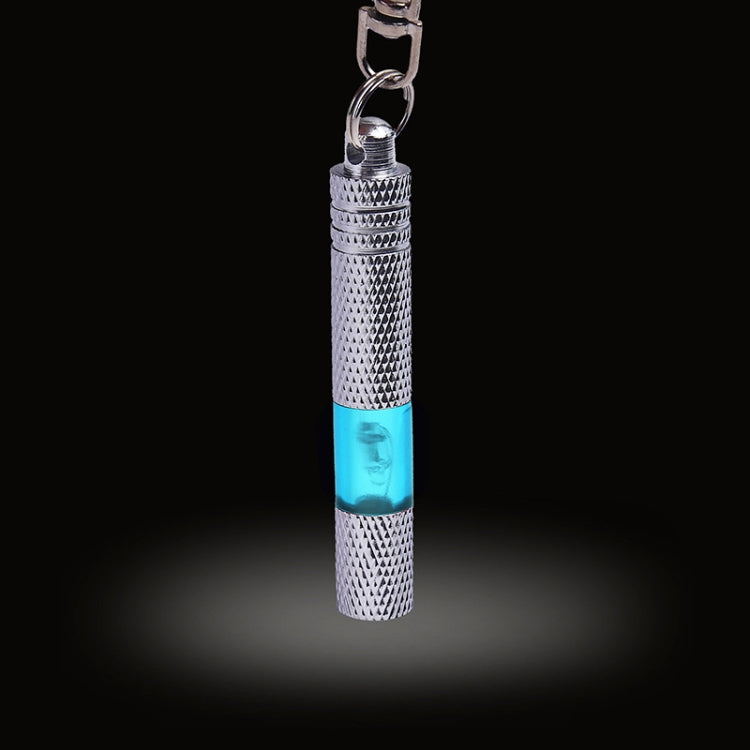 Car Copper LED Neon Lamp Anti-static Keychain Static Elimination Rod