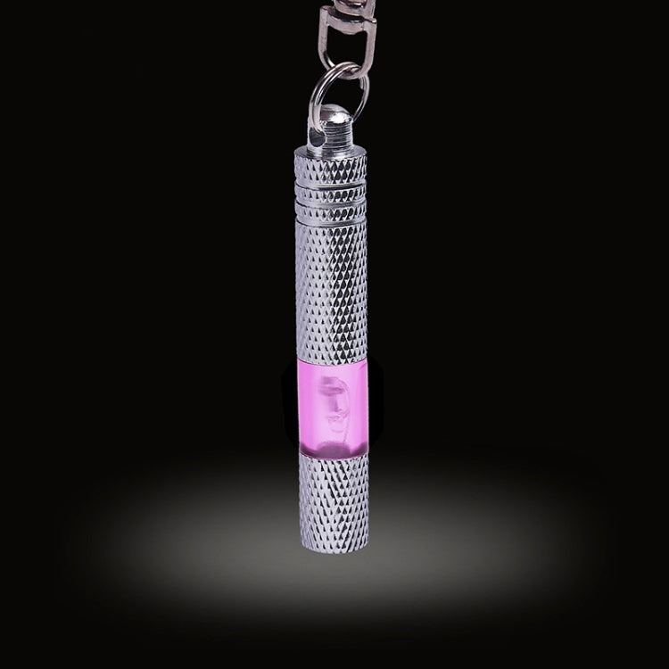 Car Copper LED Neon Lamp Anti-static Keychain Static Elimination Rod