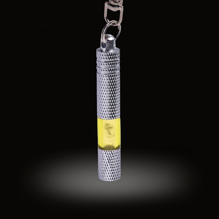 Car Copper LED Neon Lamp Anti-static Keychain Static Elimination Rod