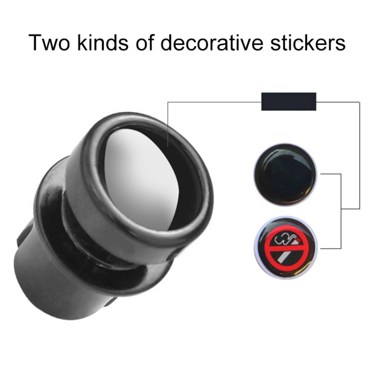 2 PCS / Set Car Cigarette Lighter Dust Cover Plug