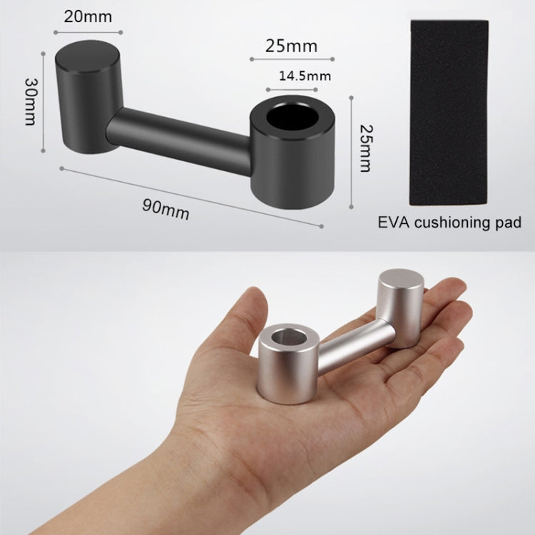 Car Hidden Creative Aluminum Alloy Seat Hook Organizer Storage Hanger