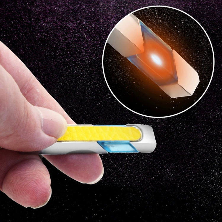 All Copper Polished Leather LED Neon Lamp Anti-static Keychain For Car