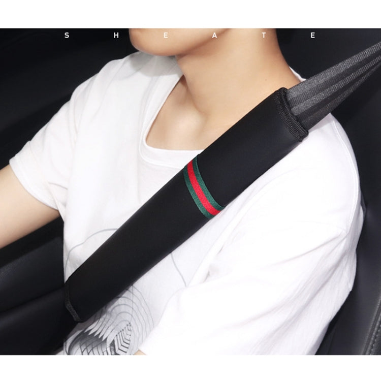 1 Pair Car Seat Belt Covers Shoulder Pads Auto Seat Belt Shoulder Protection Padding, Style: Short