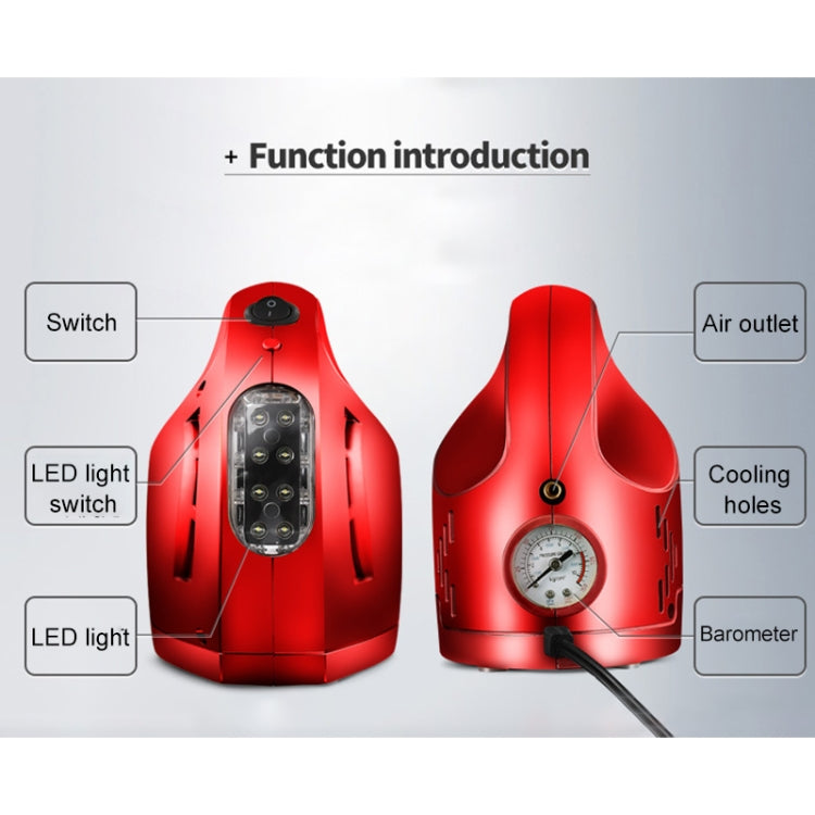 DC 12V 100W Four In One Portable  Car Tire Pump Inflatable Pump