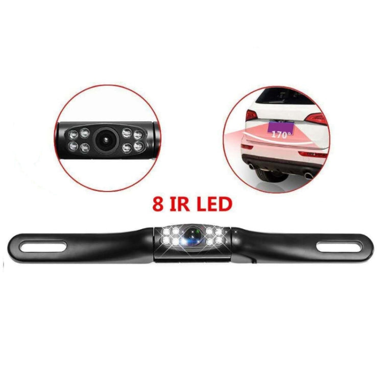 License Plate Frame WiFi Wireless Car Reversing Rear View Wide-angle Starlight Night Vision Camera