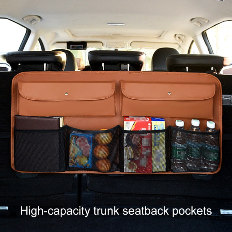 Universal Car Trunk Sundries Storage Bag Car Rear Seat Net Pocket Bag