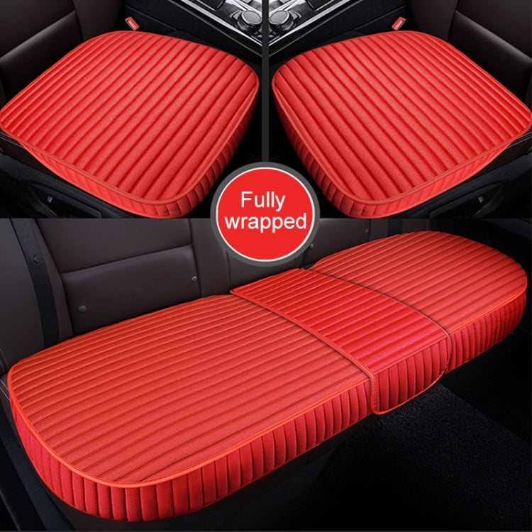 3 in 1 Car Seat Cushion Free Binding All Inclusive Seat Mat Set