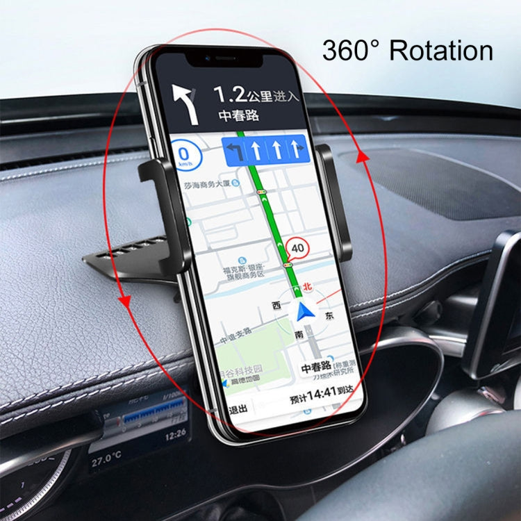Car Dashboard Mobile Phone Holder Bracket with Number Plate