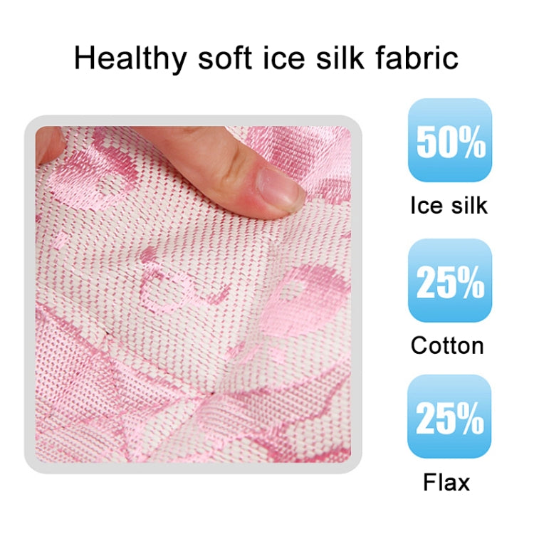 Car Ice Silk Fabric Portable Children Seat Kids Sleeping Pad