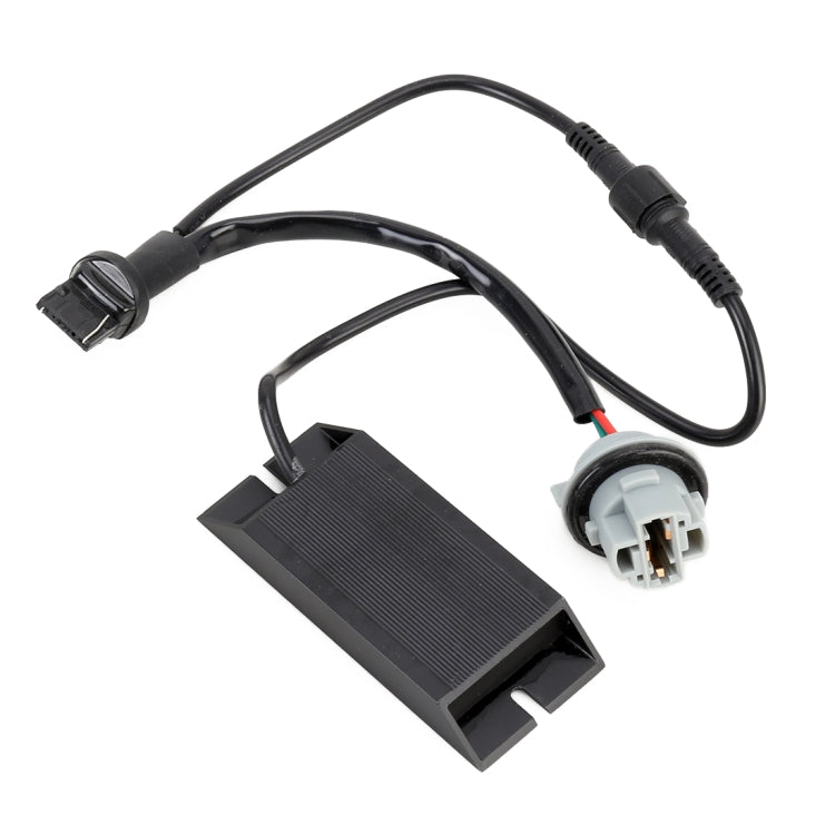 2 PCS 7440 DC12V 50W 6 Ohms Turn Signal / Reversing Light / Brake Light Split Dual Resistance Decoder