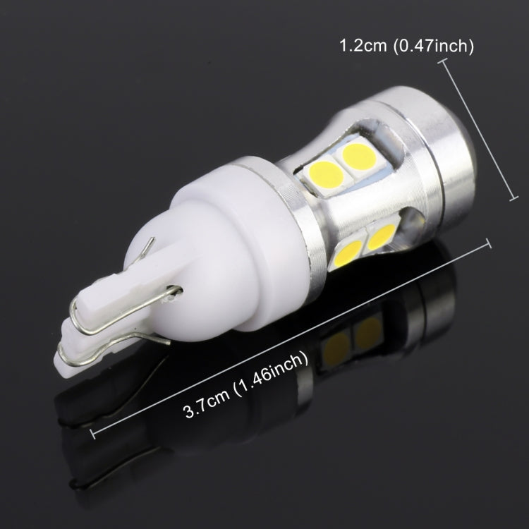 2 PCS T10 DC 12V 1.7W 150LM Car Clearance Lamp Marker Light with 10LEDs SMD-7020