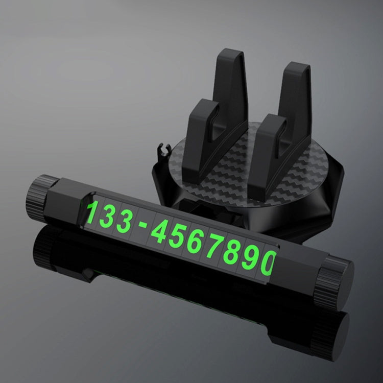 Multi-function Car Instrument Panel Mobile Phone Holder Temporary Parking Card