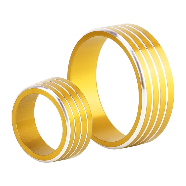 3 PCS Car Aluminum Alloy Air Conditioner Knob Case for Honda VEZEL / XR-V / Fit / GIENIA / City