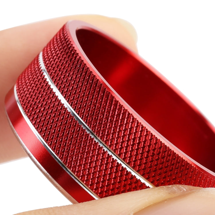 3 PCS Car Metal Air Conditioner Knob Case for Honda AVANCIER / URV