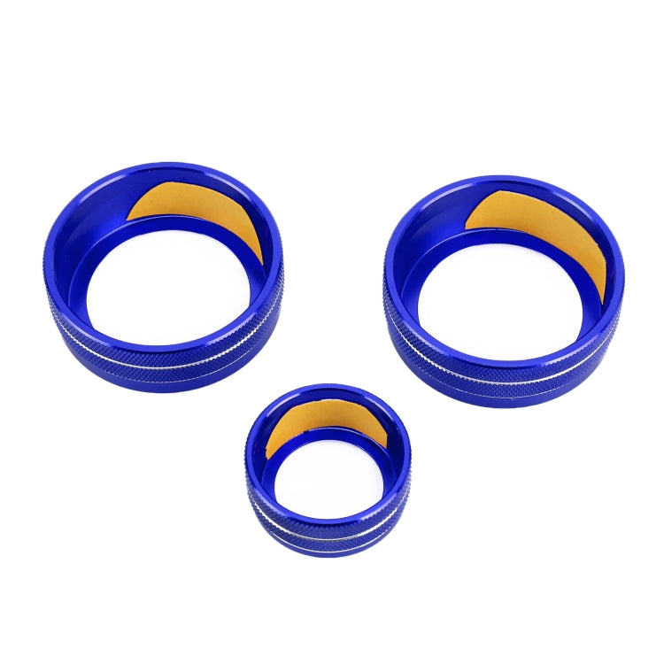 3 PCS Car Metal Air Conditioner Knob Case for Honda CR-V 2017