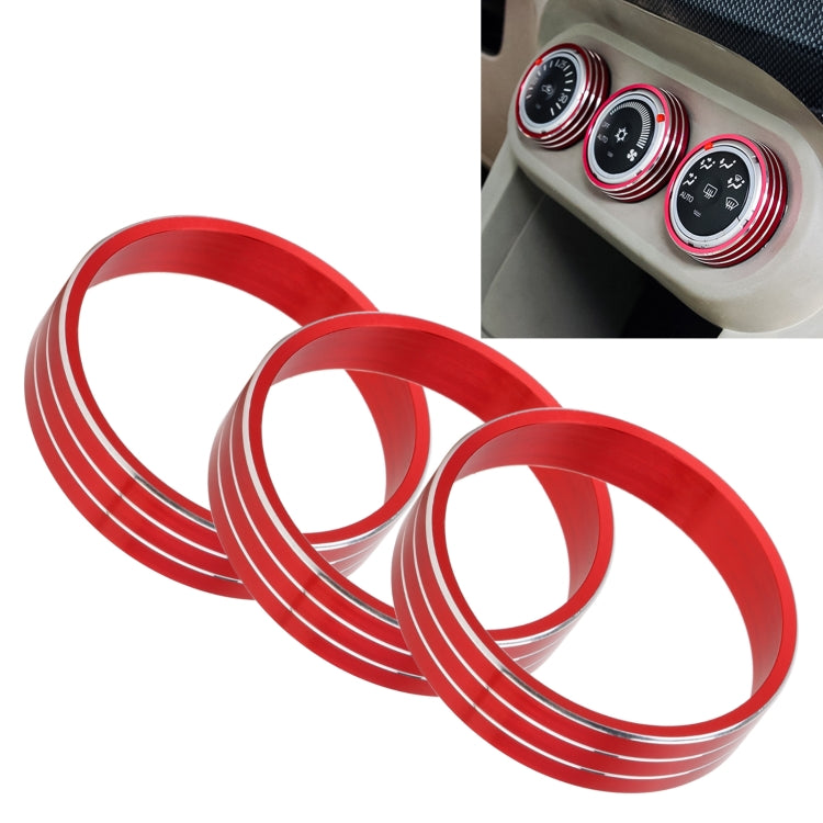 Car Metal Air Conditioner Knob Case for Mitsubishi ASX