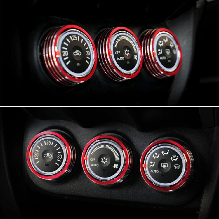 Car Metal Air Conditioner Knob Case for Mitsubishi ASX