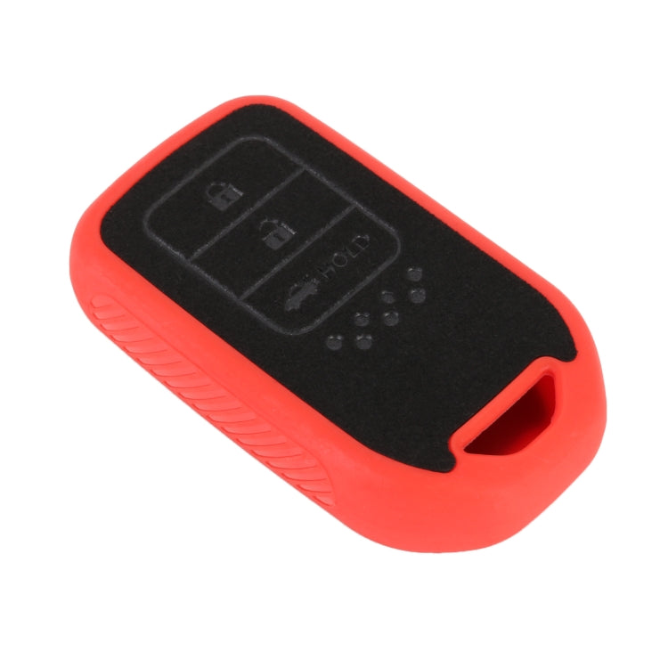Car Flocking Plastic Knife-shaped Key Protective Cover Three Button with Tailgate Key for Honda