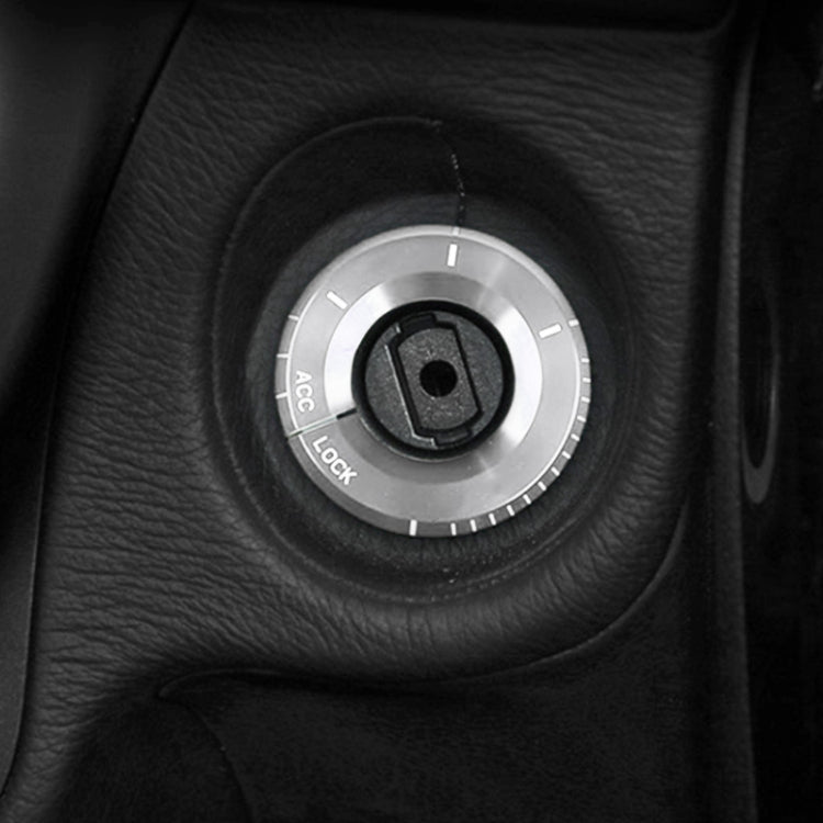 For Mercedes-Benz Metal Ignition Key Ring, Diameter: 4.8cm