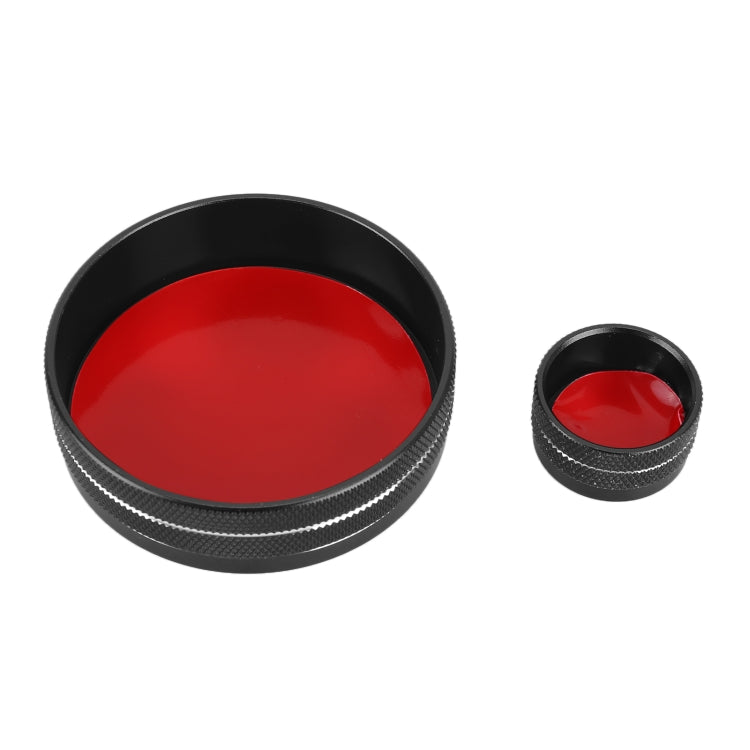 2 PCS Car Metal Central Control Knob Case for Cadillac