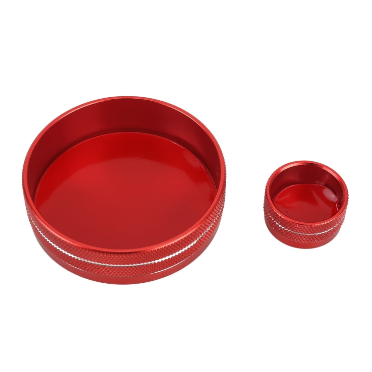 2 PCS Car Metal Central Control Knob Case for Cadillac