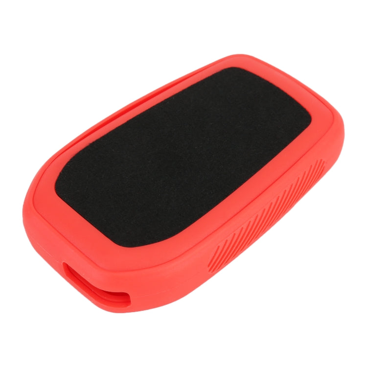 Car Flocking Plastic Key Protective Cover Two Buttons for Toyota, Style 2