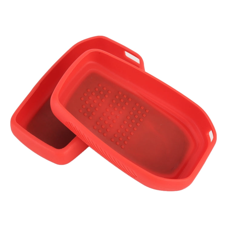 Car Flocking Plastic Key Protective Cover Two Buttons for Toyota, Style 2