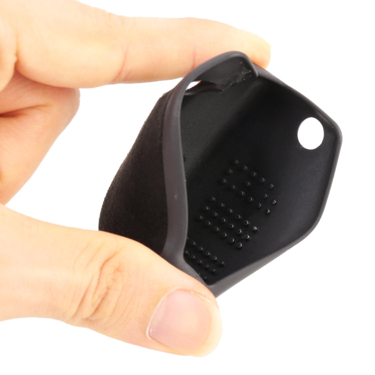 Car Flocking Plastic Key Protective Cover Three Buttons for Toyota, Style 3